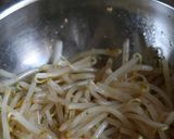 A picture of step 1 of Rolled Bibimbap with Beef.