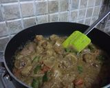 A picture of step 13 of Afghani malai chaap.