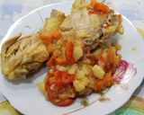Foto del paso 7 de la receta: Pollo a la cacerola súper económico