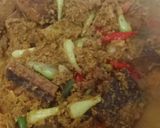 Foto langkah ke 4 dari resep Ikan Asin Tenggiri Bumbu Kelapa.