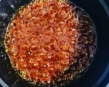 Hình bước làm 3 của món Trứng cút rim sate