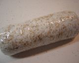 A picture of step 4 of California Rolls.