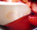 A picture of step 1 of Special Strawberry Sauce With Kirsch.