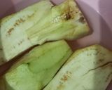 Foto del paso 1 de la receta: Milanesa de berenjena 🍆