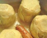 Foto del paso 2 de la receta Alcachofas cocidas con canela y champiñones al ajillo