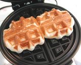 A picture of step 9 of Shocking and Super Rich Belgian Waffles.