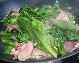 Ham With Chinese Brocoli recipe step 2 photo