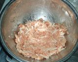 A picture of step 3 of Bean Sprouts Meatballs in Chinese An Sauce.