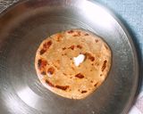 A picture of step 3 of Millet roti.