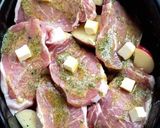A picture of step 4 of Crockpot Ranch Pork Chops.