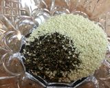 A picture of step 1 of Tuna Tataki.