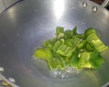A picture of step 3 of Chili Paneer.
