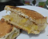 Foto del paso 10 de la receta: Sándwich🧅🥯de cebolla🍍y piña caramelizadas🥐con queso🥯🍯🧀