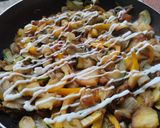 Foto del paso 6 de la receta: Salteado de vegetales y manzana🍎🧅🥯