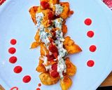 A picture of step 5 of Mayo crispy potatoes.
