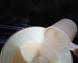 A picture of step 1 of Coconut ladoo.