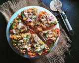 वेज पिज़्ज़ा (veg pizza recipe in Hindi) रेसिपी चरण 5 फोटो