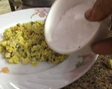 A picture of step 2 of Bread ki chamcham.