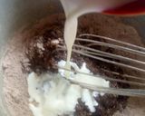A picture of step 2 of Moist chocolate cake.