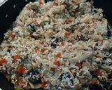 Foto del paso 5 de la receta: Risotto de hongos (bajo en grasas)