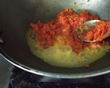 A picture of step 10 of Tri-colour Burfi, parwal green pea Gajar Steam Sandesh.