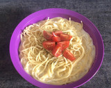 Foto langkah ke 9 dari resep Spaghetti Kuah Susu | Our Channel.