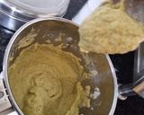 A picture of step 1 of Mung Dal Paneer sandwich.