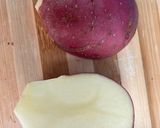 A picture of step 1 of Potato wedges.