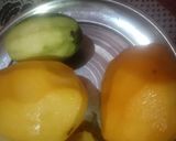 A picture of step 1 of Mango frooty.