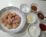 A picture of step 1 of Tikka boti.