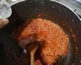 A picture of step 3 of Red Sauce Mince Pasta.