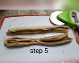 A picture of step 6 of Cinnamon sweet bread😋😋❤.