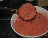 Indian Beetroot pancake پنکیک لبو recipe step 2 photo