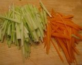 A picture of step 2 of Broccoli Stem Namul.