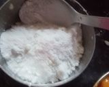 A picture of step 1 of Mango ladoo.