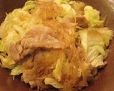A picture of step 5 of Pork, Chinese Cabbage and Cellophane Noodle Stir-fry.