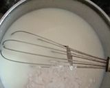 A picture of step 1 of Choco pudding.