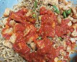 Foto langkah ke 7 dari resep Sambal teri medan+tempe.