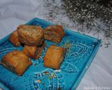 A picture of step 14 of Tahini baklava.