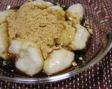 A picture of step 5 of Easy Microwave-Made Soy Milk Warabi Mochi.