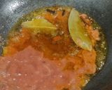 A picture of step 2 of Niramish Paneer.