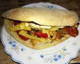 صورة لخطوة 2 من وصفة ساندويشات بالدجاج 😋