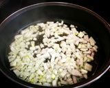 Foto del paso 2 de la receta Crema de rúcula con guisantes - veggie