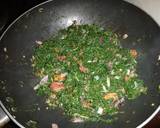 Collard green stir fry#4weekschallenge recipe step 3 photo