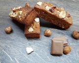 Une image de l'étape 6 de Financiers chocolat praliné et éclats de noisettes.