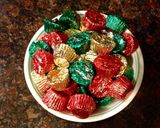 A picture of step 1 of Reese's Peanut Butter Cup Cookies.