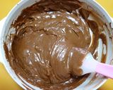 A picture of step 4 of Brownie Style Doughnuts.
