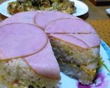 A picture of step 6 of Festive Ham Sushi for Girl's Day.