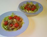 A picture of step 4 of Indian-Styled Salad with Coconuts and Baked Eggplants.