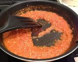 A picture of step 11 of Crab Tomato Cream Pasta Using Tinned Crabmeat.